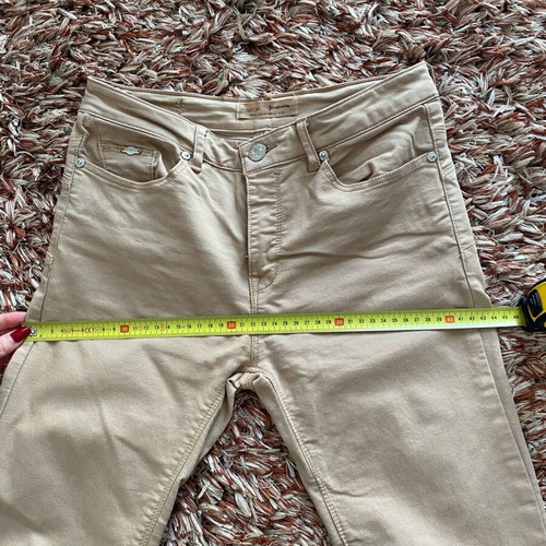 Stradivarius beige jeans size 36 used, push up, skinny