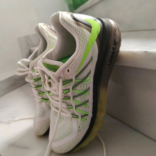 Air Max 2015 used No 39 white and light green