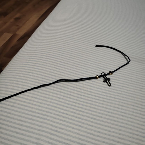 Silver cross without chain like new