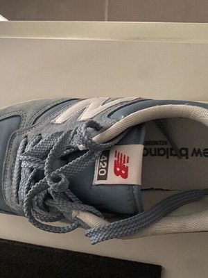 New Balance sneakers white and blue like new, size 41.5