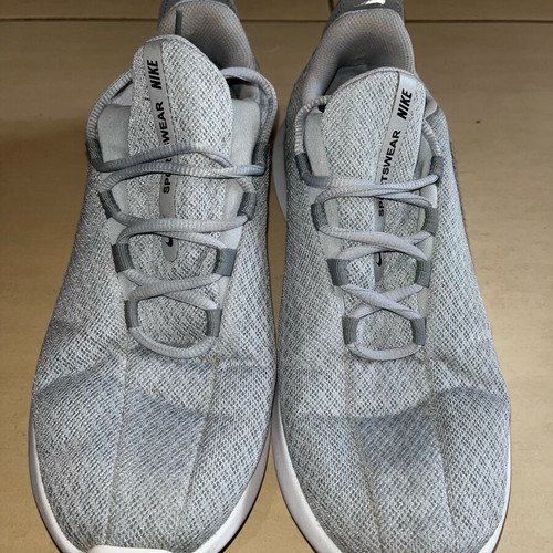 Nike shoes like new, athletic, gray, size 44