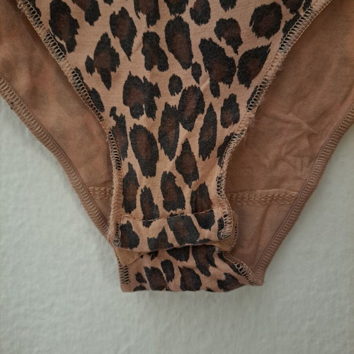 Helios leopard bodysuit like new, size S, beige and brown
