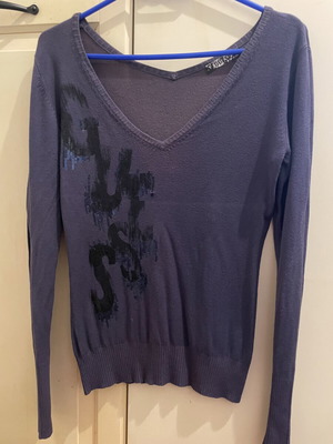 Guess sweater like new, blue, M/L size