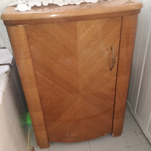 Jupiter sewing machine used, with storage cabinet