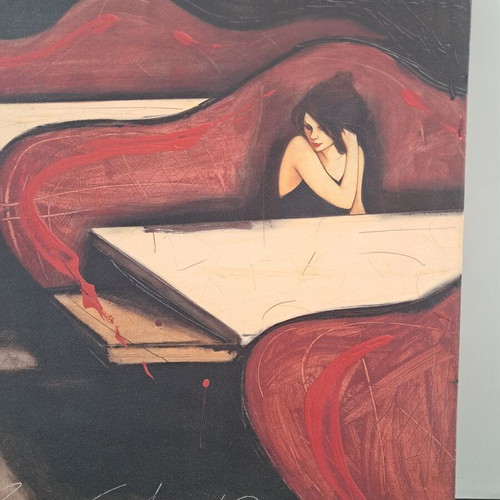Painting on canvas 68x68 like new