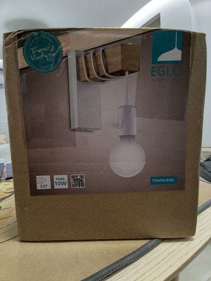 Eglo Townshend wall light E27 max 1*10W new