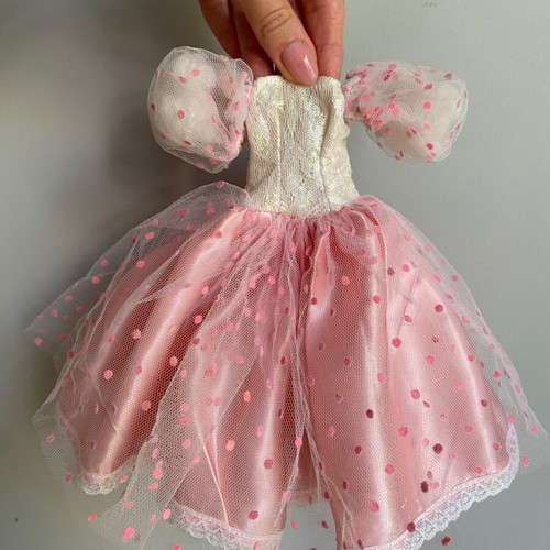 Bibi-Bo Doll Fairytale Beauty Dress and Head Accessory used vintage set