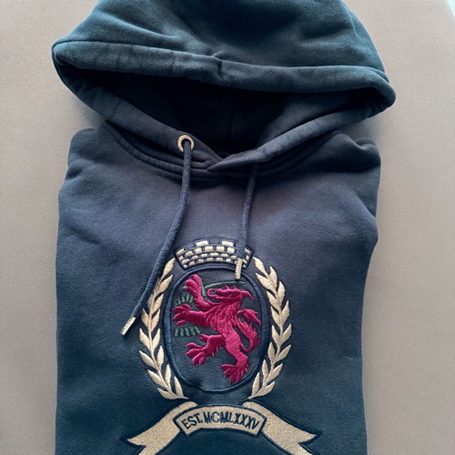 Tommy Hilfiger sweatshirt used, women's XS/S blue