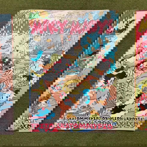 Μίκυ Μάους μεταχειρισμένα περιοδικά κόμικς, πακέτο 9 τεύχη 2008