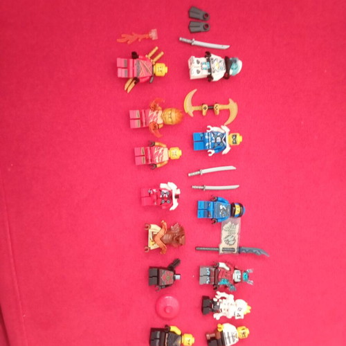 Lego Ninjago minifigures like new