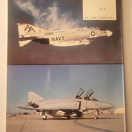 Colors and Markings of U.S. Navy F-4 Phantoms Part 1 book like new
