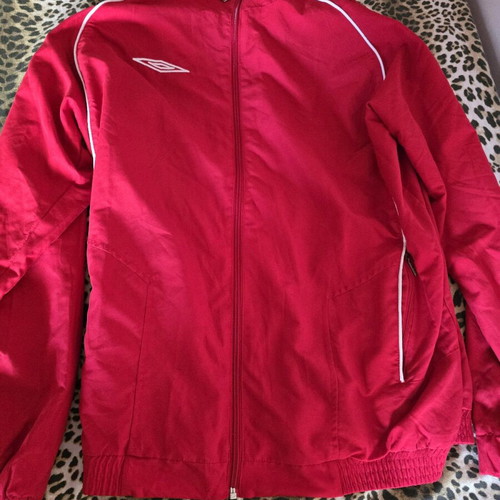 Umbro jacket XL red like new