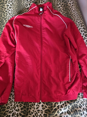 Umbro jacket XL red like new