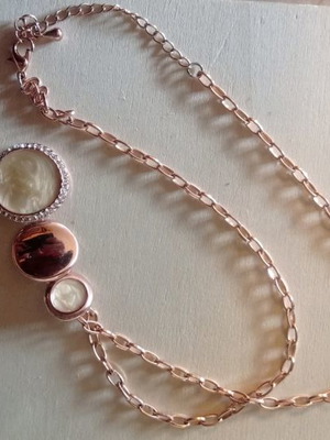 Pink necklace for neck new