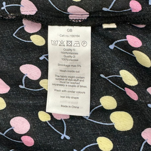 Levete Room cherry print dress used, size S