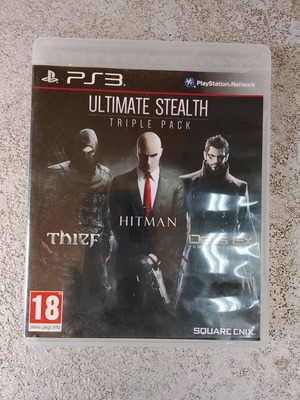 Ultimate Stealth Triple Pack PS3 σαν καινούργιο, με βιβλιαράκι