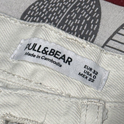 Pull&Bear jeans like new, white, size 32