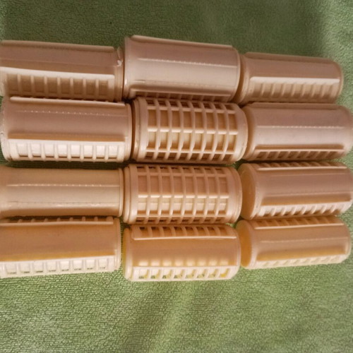 Vintage 90's Heated Hair Rollers used for Styling