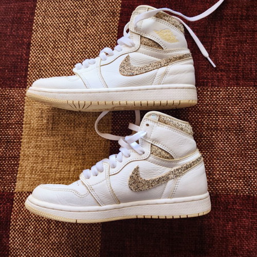 Nike Air Jordan 1 Retro High OG Craft sneakers size 36.5 like new beige
