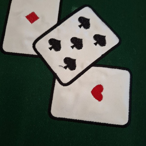 Green felt for cards like new, 2×1.60 m