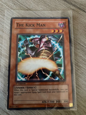 Yu Gi Oh The Kick Man AST-012 употребяван, първо издание