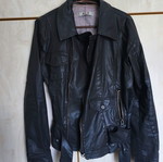 ALE Leather Effect Jacket Medium brown like new