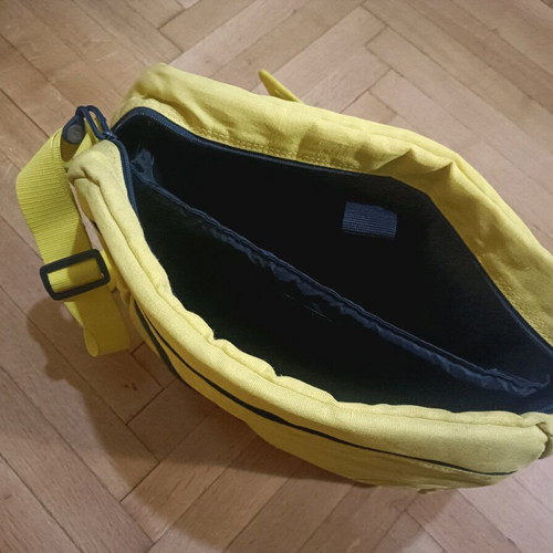 Puma messenger bag used, yellow