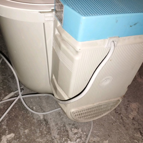 Vintage Moulinex washing machine used, small