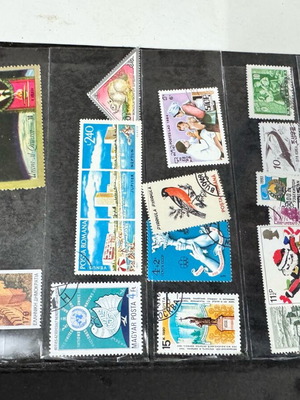 Old used stamps