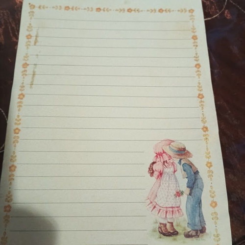 Mini pack of used letters from the 1980s