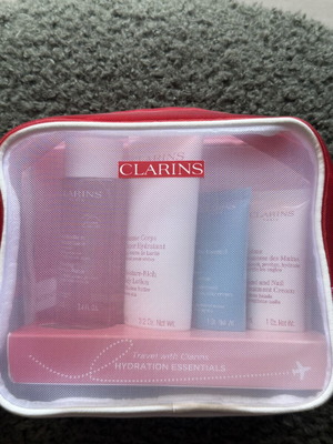Clarins Head-To-Toe Moisturizing Essentials Set
