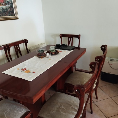 Vintage dining table and coffee table used