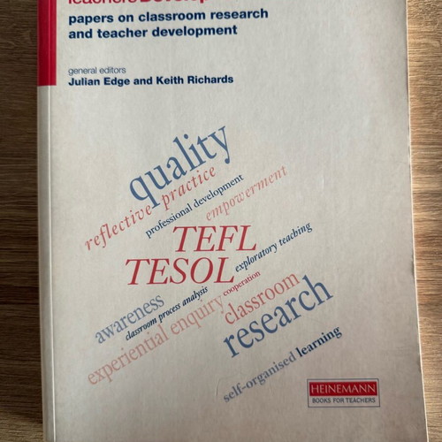 Teachers Develop Teachers Research book used for ELT and TESOL
