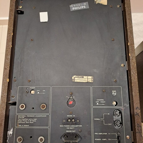 Ηχεία Philips 532 Motional‑Feedback μεταχειρισμένα, σετ 2 τεμ.
