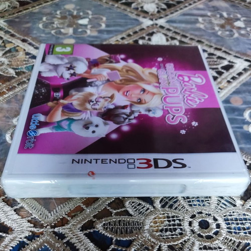 Barbie Groom and Glam Pups Nintendo 3DS game PAL European edition rare