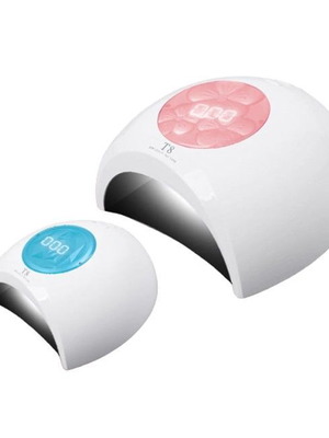 T8 Professional Nail Lamp 65W 2in1 LED/UV Lamp new