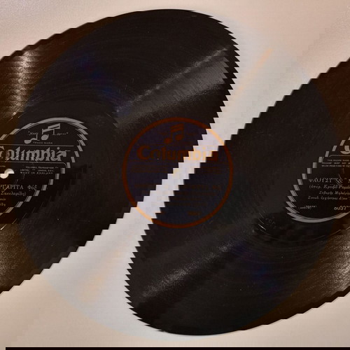 Δίσκος γραμμοφώνου 78 στροφών Columbia μεταχειρισμένος, Φαουστ και Μαργαρίτα