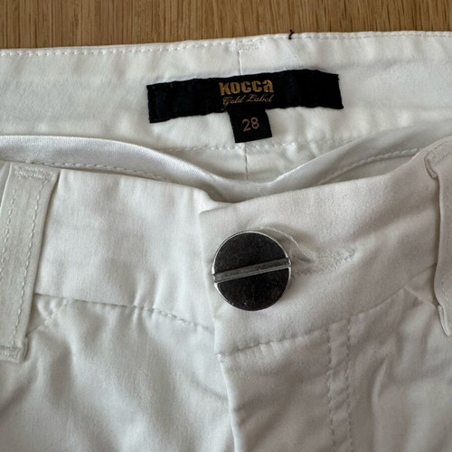 Kocca Gold Label Capri Pants white like new, size S/M