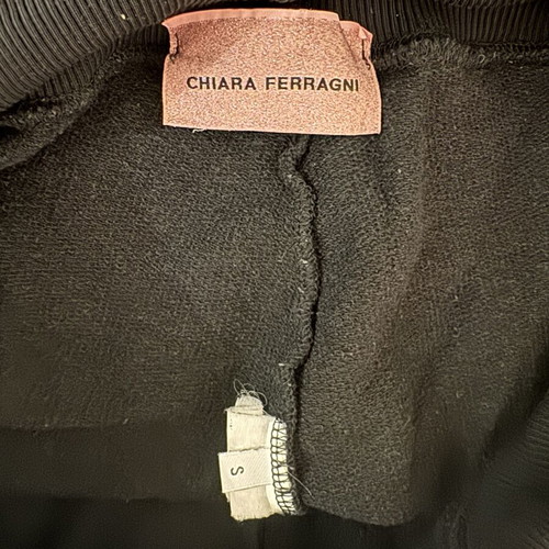 Chiara Ferragni Bermuda shorts size S like new, black and pink