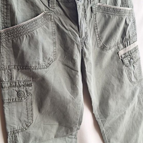 Cargo Small Khaki Military Low Rise Pants like new