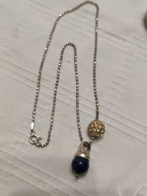 Silver necklace 925 used, approximately 10 grams