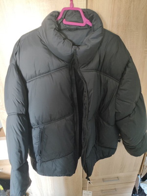 Zara Puffer Jacket men's XL new black