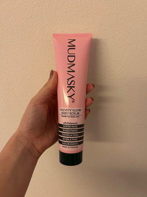 Mudmasky Body Scrub new 180 ml with brown sugar and bamboo