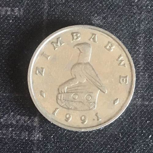Zimbabwe 10 Ngwee coin 1991
