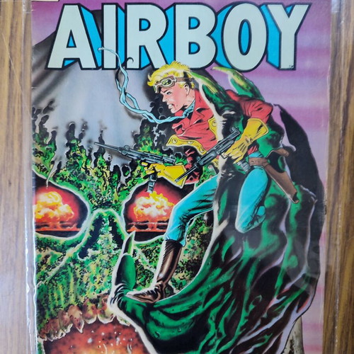 Airboy comic used, issue 18, Eclipse Comics