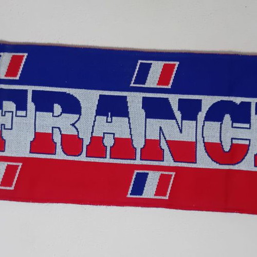 Collectible knitted scarf for France new