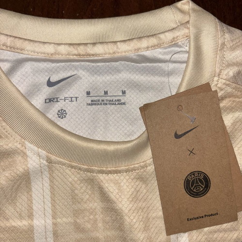 Paris Saint Germain Gold Desert Jersey Size M, New Authentic