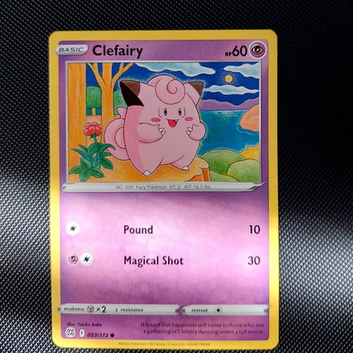 Pokemon TCG Clefairy Brilliant Stars new