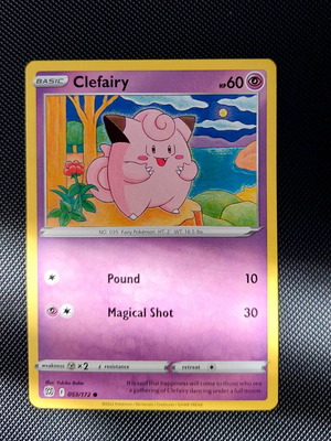 Pokemon TCG Clefairy Brilliant Stars new
