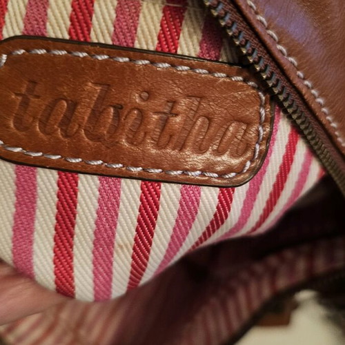 Tabitha shoulder bag used, brown leather